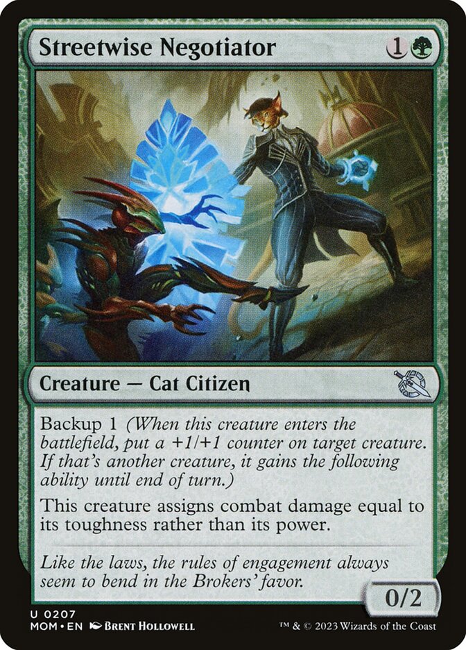 Negociadora das Ruas / Streetwise Negotiator - Magic: The Gathering - MoxLand