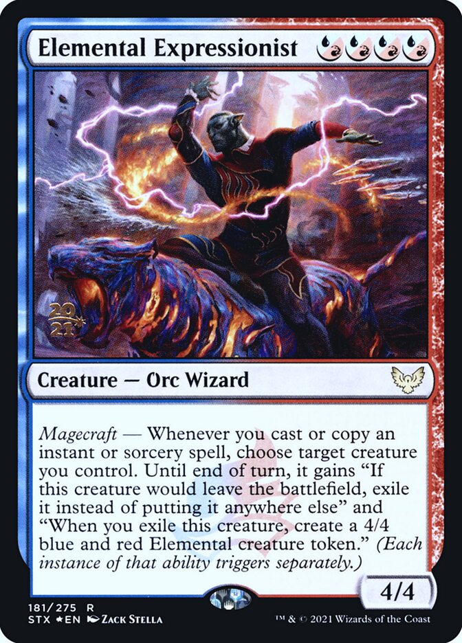 Expressionista Elemental / Elemental Expressionist - Magic: The Gathering - MoxLand