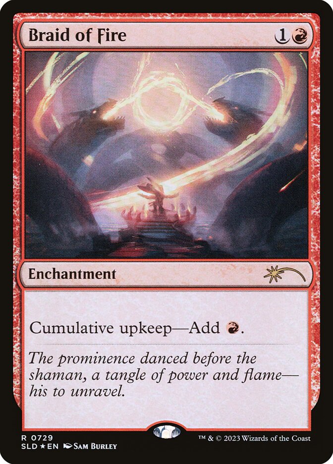 Trançado de Fogo / Braid of Fire - Magic: The Gathering - MoxLand
