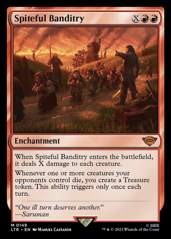 Bandidagem Descarada / Spiteful Banditry - Magic: The Gathering - MoxLand