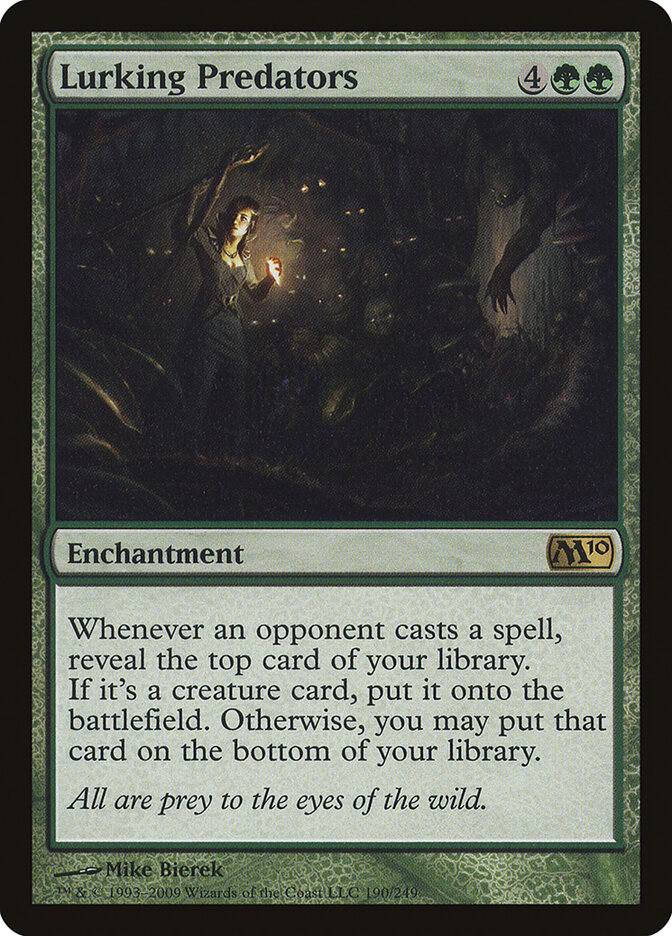 Predadores à Espreita / Lurking Predators - Magic: The Gathering - MoxLand