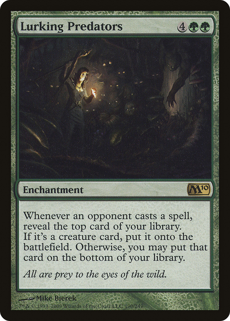 Predadores à Espreita / Lurking Predators - Magic: The Gathering - MoxLand