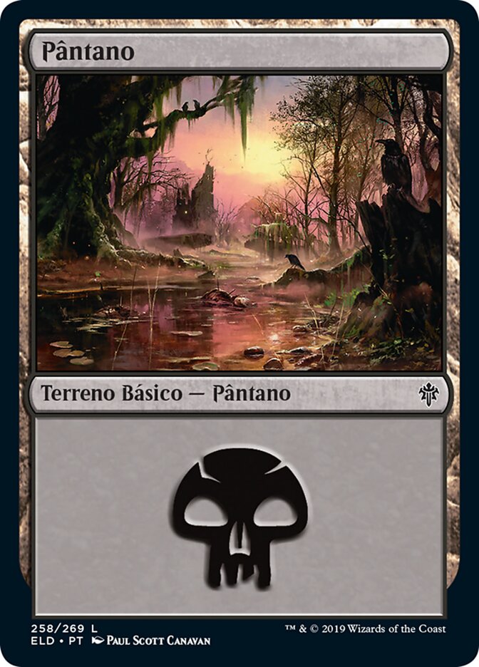 Pântano / Swamp - Magic: The Gathering - MoxLand