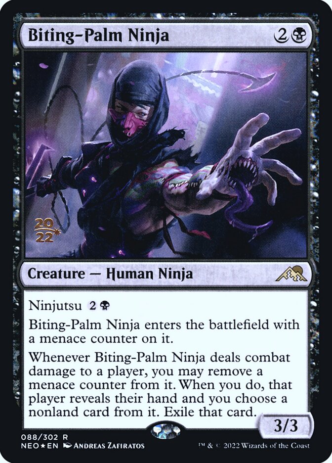 Ninja da Palma Mordedora / Biting-Palm Ninja - Magic: The Gathering - MoxLand