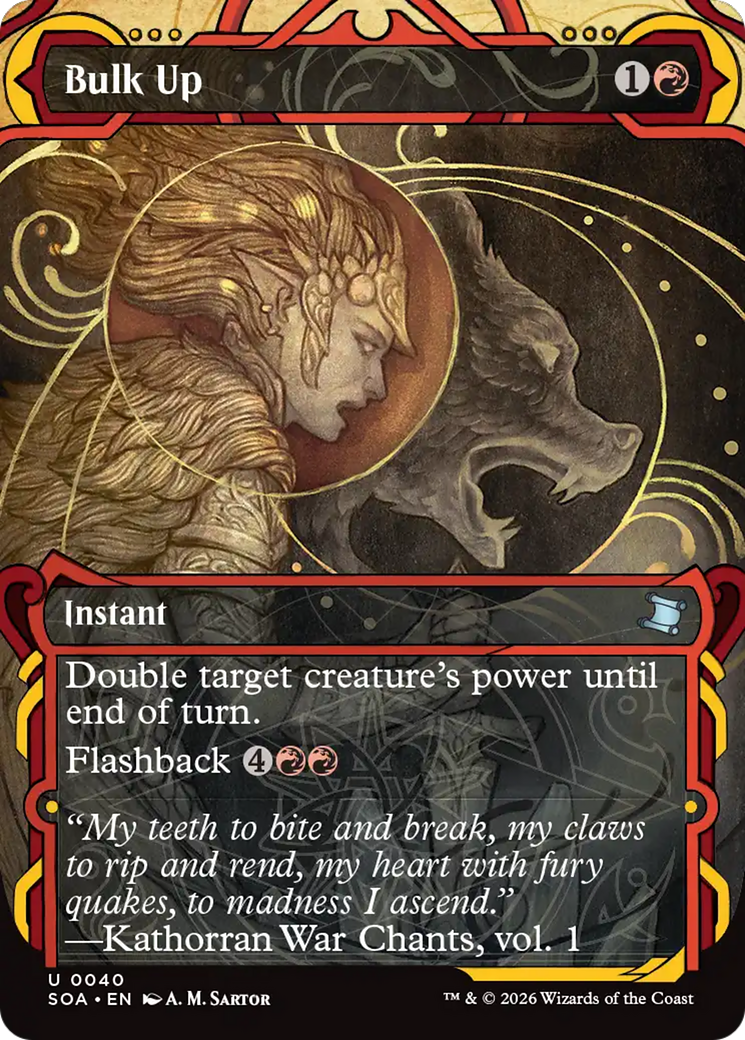 Ganhar Massa / Bulk Up - Magic: The Gathering - MoxLand