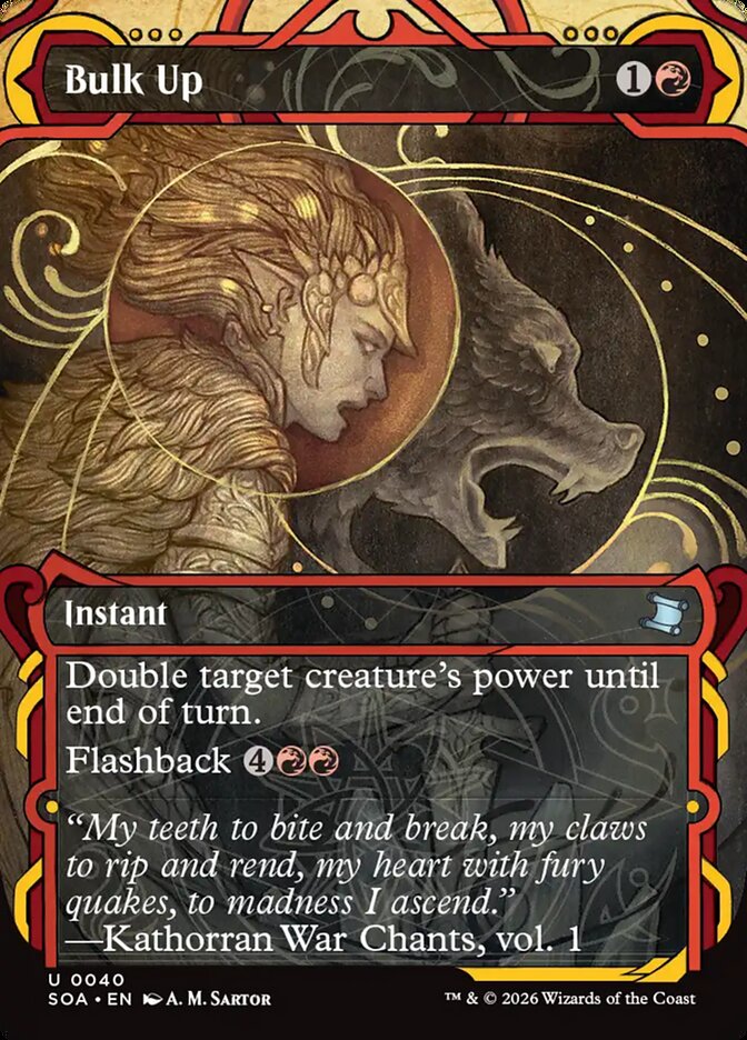 Ganhar Massa / Bulk Up - Magic: The Gathering - MoxLand