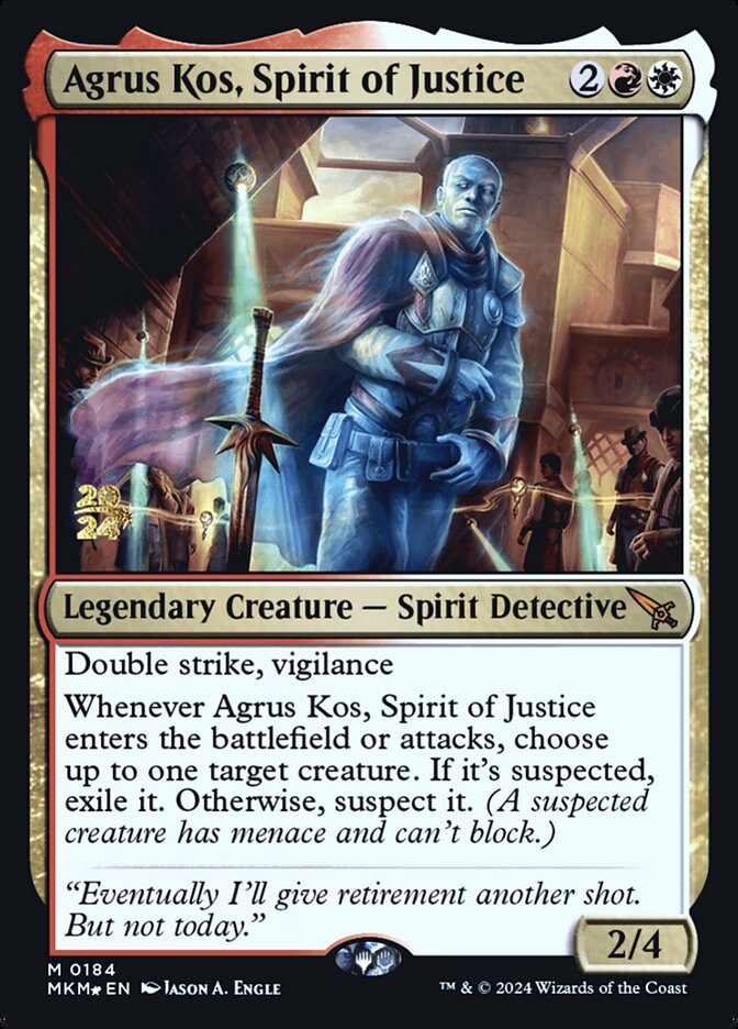 Agrus Kos, Espírito da Justiça / Agrus Kos, Spirit of Justice - Magic: The Gathering - MoxLand