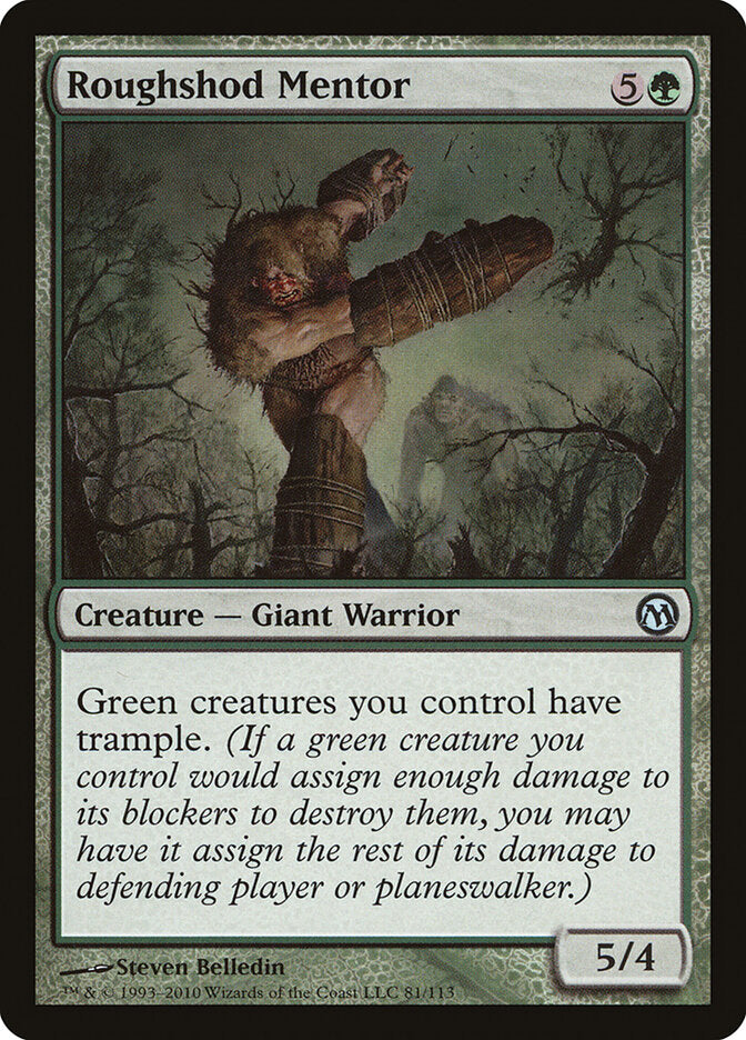 Mentor Grosseirão / Roughshod Mentor - Magic: The Gathering - MoxLand