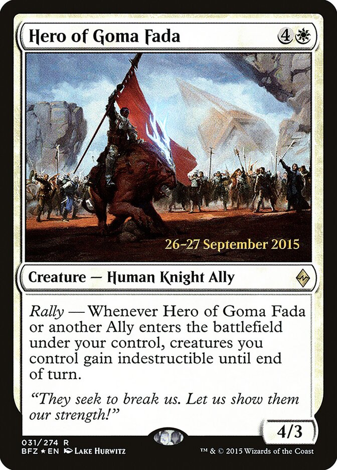 Herói de Goma Fada / Hero of Goma Fada - Magic: The Gathering - MoxLand