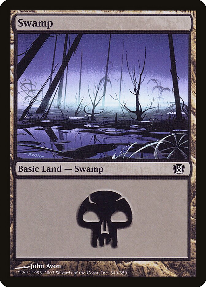 Pântano / Swamp - Magic: The Gathering - MoxLand