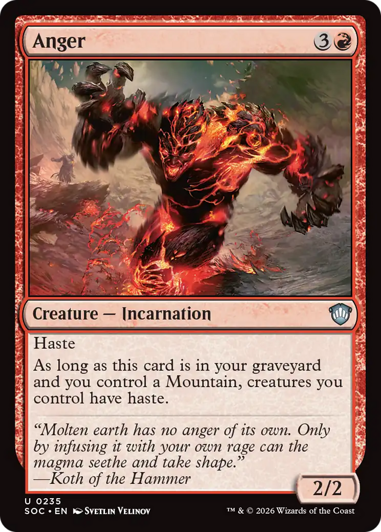 Ira / Anger - Magic: The Gathering - MoxLand