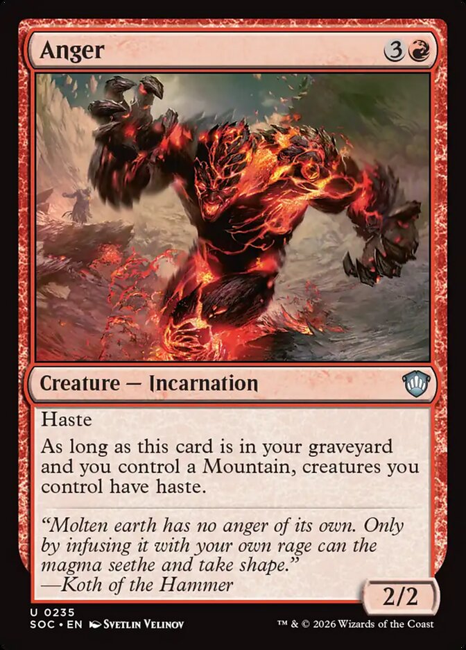 Ira / Anger - Magic: The Gathering - MoxLand