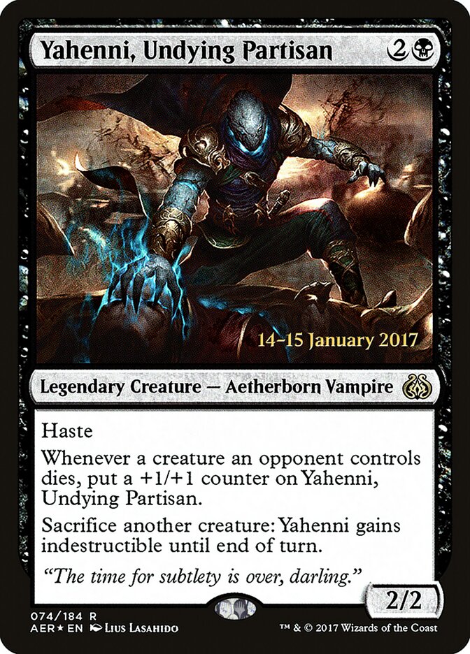 Yahenni, Guerrilheiro Imortal / Yahenni, Undying Partisan - Magic: The Gathering - MoxLand