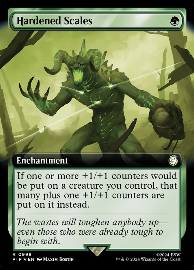 Escamas Endurecidas / Hardened Scales - Magic: The Gathering - MoxLand