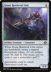 Unidade de Coleta de Pedras / Stone Retrieval Unit - Magic: The Gathering - MoxLand