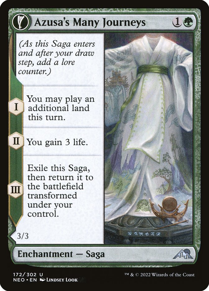 Azusa's Many Journeys / Azusa's Many Journeys - Magic: The Gathering - MoxLand