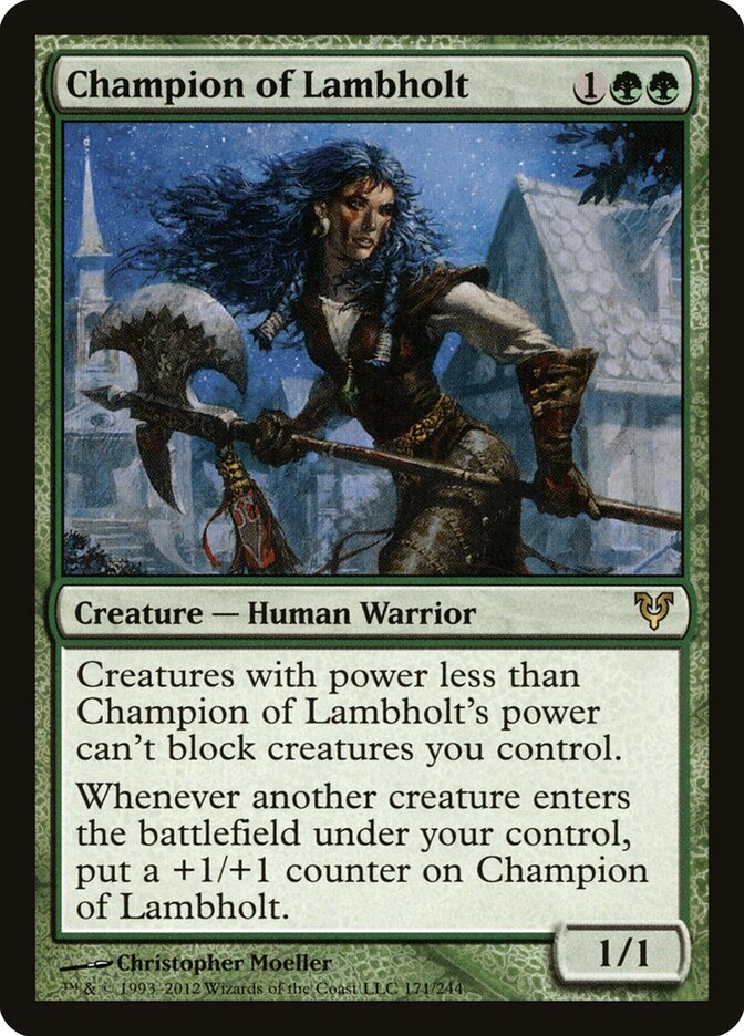 Campeão de Lambholt / Champion of Lambholt - Magic: The Gathering - MoxLand