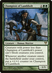 Campeão de Lambholt / Champion of Lambholt - Magic: The Gathering - MoxLand