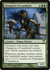 Campeão de Lambholt / Champion of Lambholt - Magic: The Gathering - MoxLand