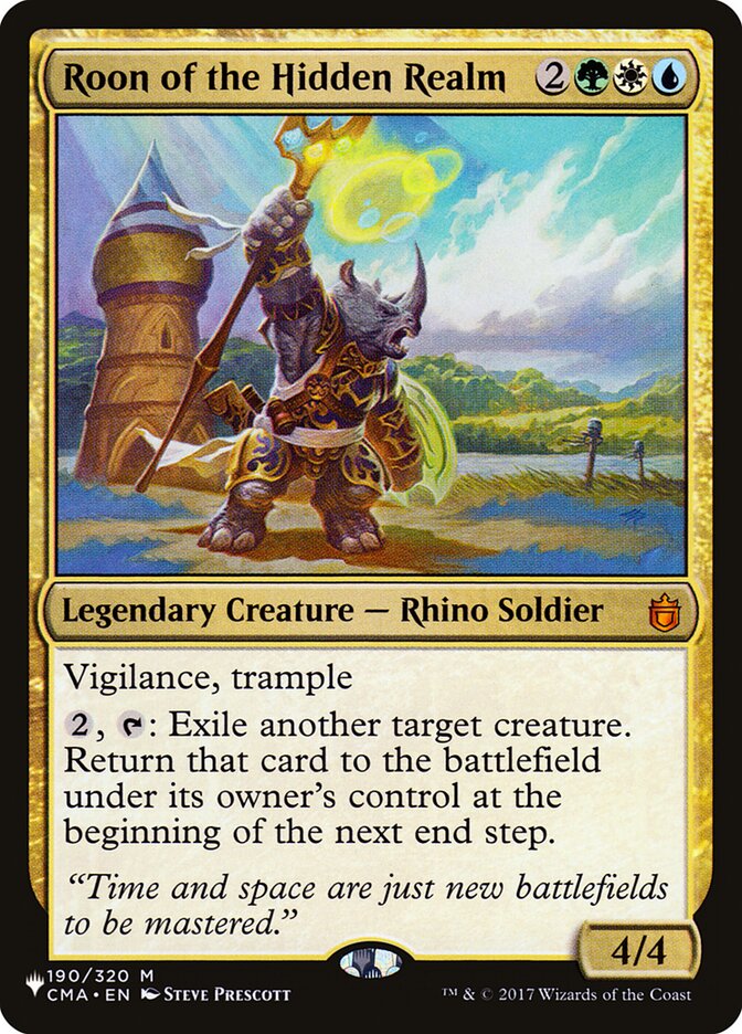 Roon of the Hidden Realm - Magic: The Gathering - MoxLand