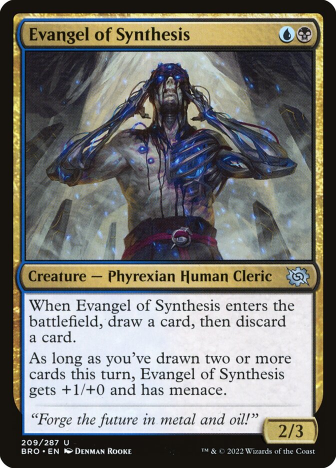 Evangelista da Síntese / Evangel of Synthesis - Magic: The Gathering - MoxLand