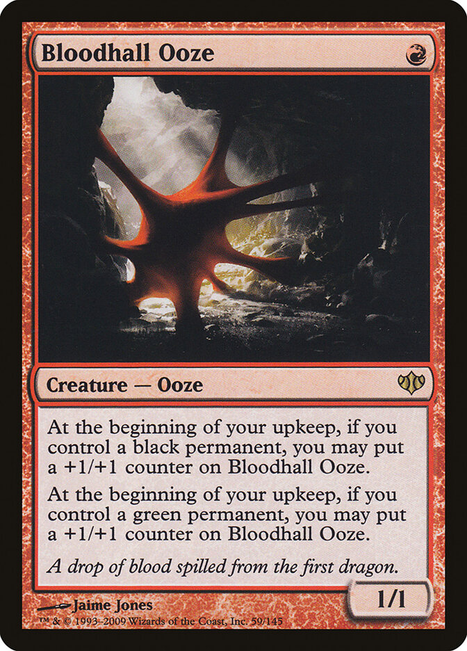 Lodo do Salão Sangrento / Bloodhall Ooze - Magic: The Gathering - MoxLand