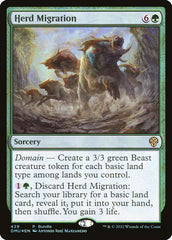 Migração do Rebanho / Herd Migration - Magic: The Gathering - MoxLand