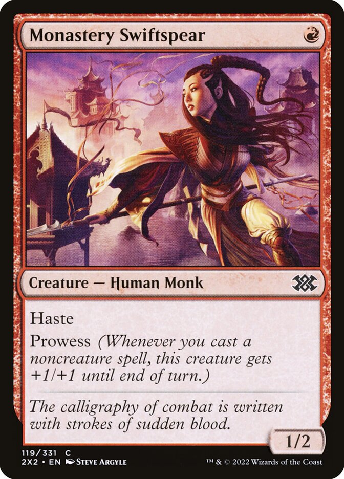 Lança Veloz do Monastério / Monastery Swiftspear - Magic: The Gathering - MoxLand