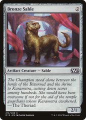 Zibelina de Bronze / Bronze Sable