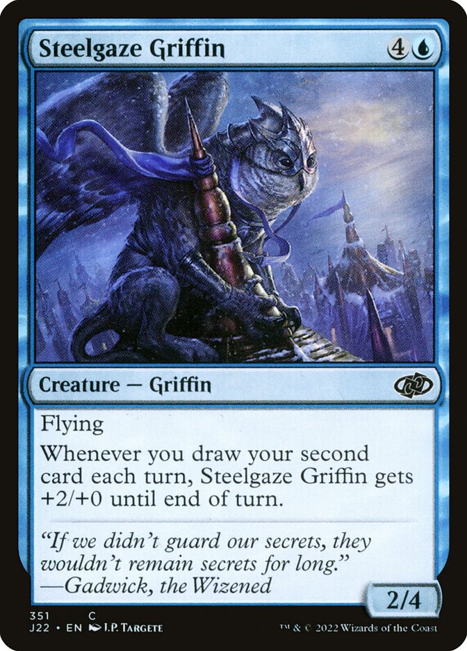 Grifo Olhar-de-aço / Steelgaze Griffin - Magic: The Gathering - MoxLand