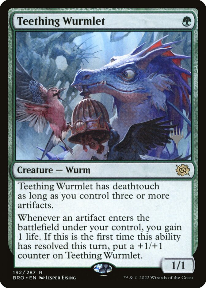 Serpente Terrestre Infante / Teething Wurmlet - Magic: The Gathering - MoxLand
