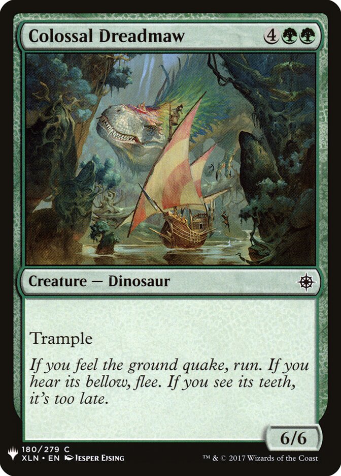 Bocarra Sinistra Colossal / Colossal Dreadmaw - Magic: The Gathering - MoxLand