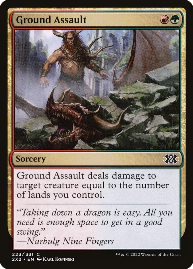 Ataque por Terra / Ground Assault - Magic: The Gathering - MoxLand