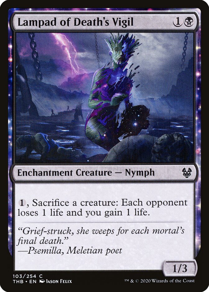 Lâmpade da Vigília da Morte / Lampad of Death's Vigil - Magic: The Gathering - MoxLand