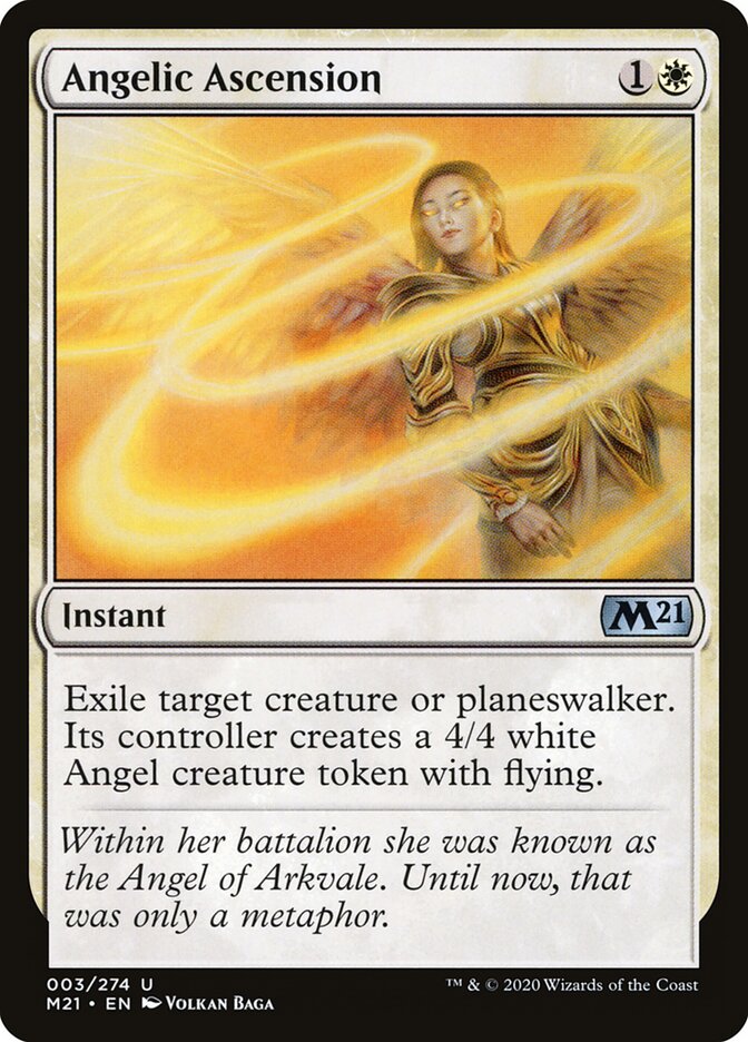 Ascensão Angelical / Angelic Ascension - Magic: The Gathering - MoxLand
