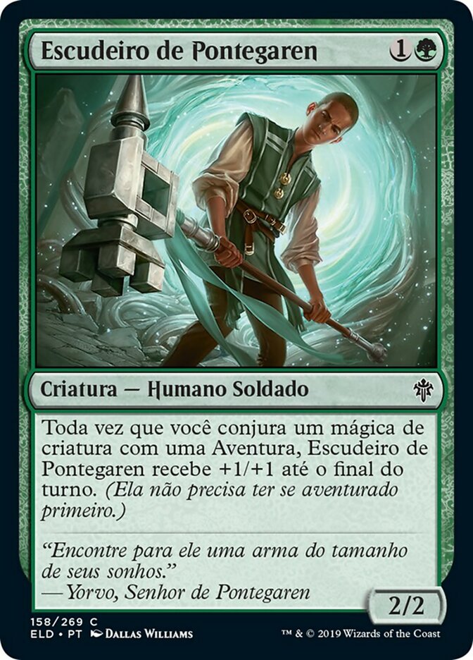 Escudeiro de Pontegaren / Garenbrig Squire - Magic: The Gathering - MoxLand