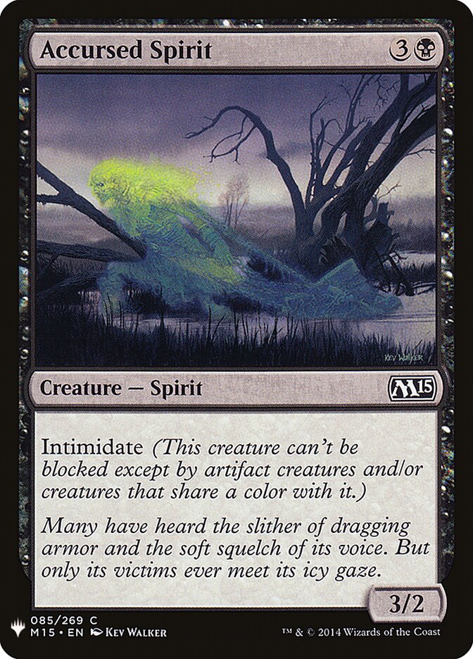 Espírito Amaldiçoado / Accursed Spirit - Magic: The Gathering - MoxLand