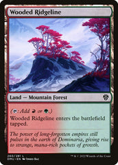 Cume Arborizado / Wooded Ridgeline - Magic: The Gathering - MoxLand