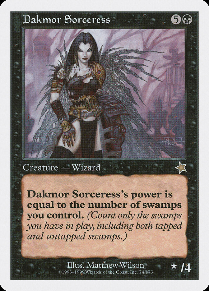 Dakmor Sorceress - Magic: The Gathering - MoxLand
