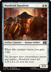 Mandroid Squadron - Magic: The Gathering - MoxLand