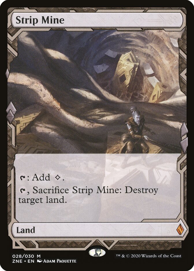 Mina de Superfície / Strip Mine - Magic: The Gathering - MoxLand