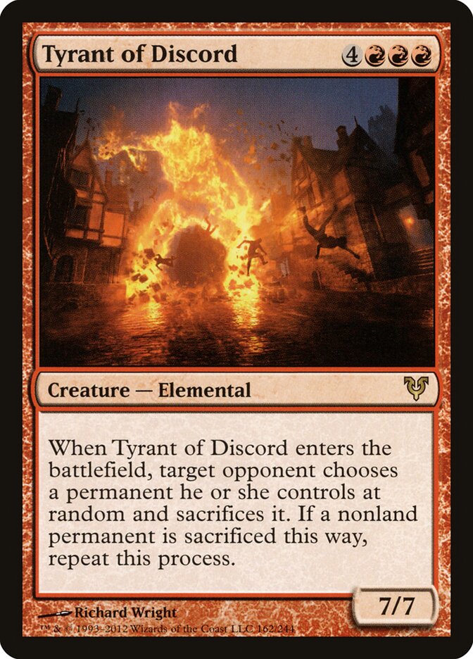 Tirano da Discórdia / Tyrant of Discord - Magic: The Gathering - MoxLand