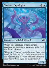 Criologista Aterrorizante / Sinister Cryologist - Magic: The Gathering - MoxLand