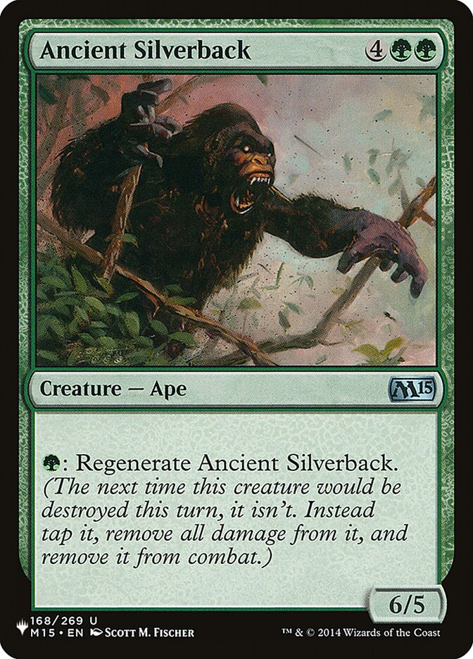 Gorila Ancião de Dorso Prateado / Ancient Silverback - Magic: The Gathering - MoxLand
