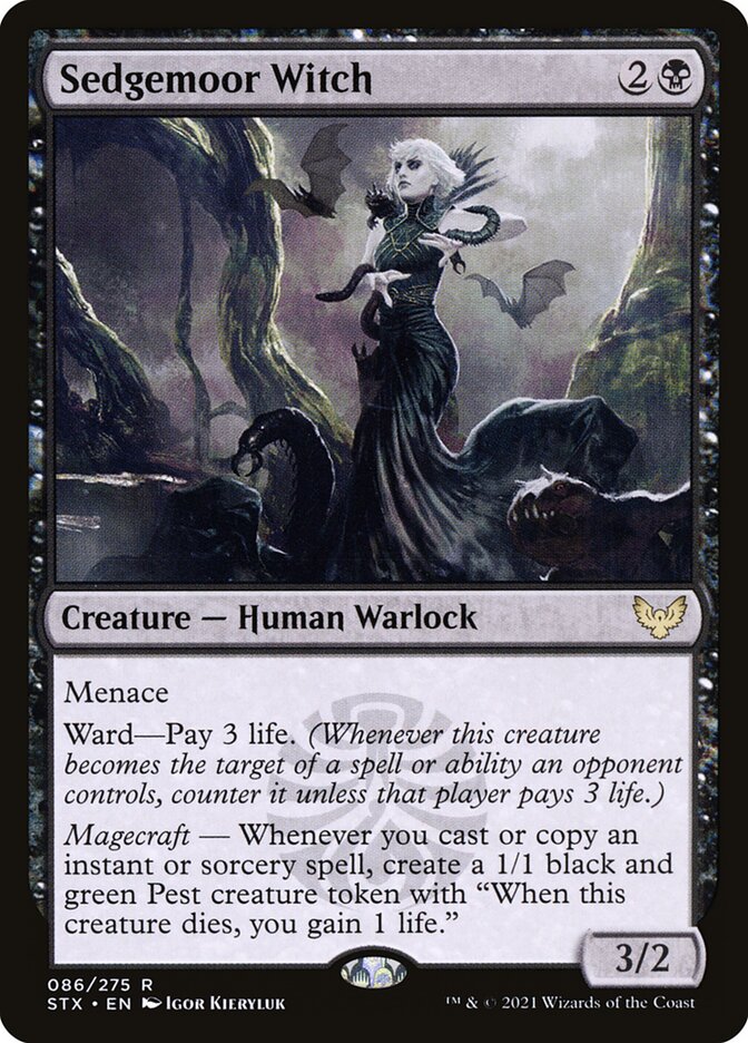 Bruxa de Umbrocharco / Sedgemoor Witch - Magic: The Gathering - MoxLand