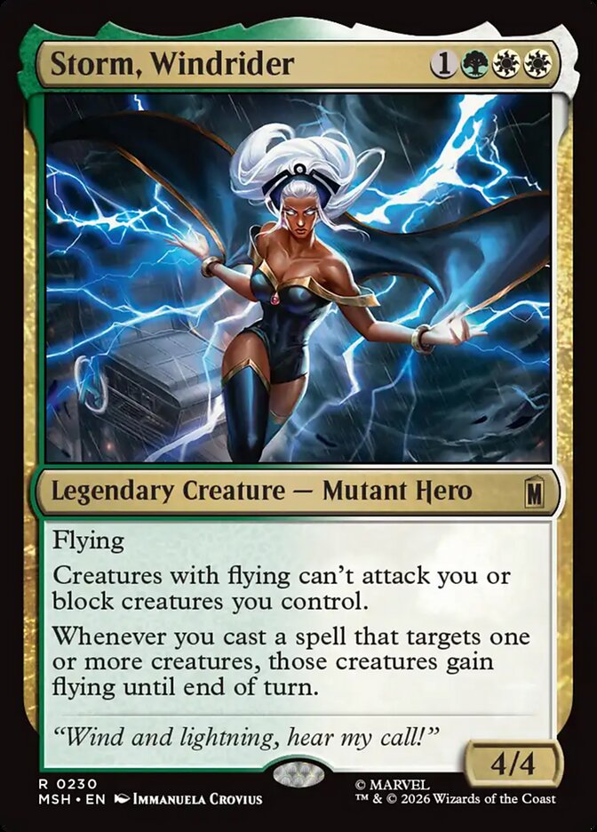 Storm, Windrider - Magic: The Gathering - MoxLand