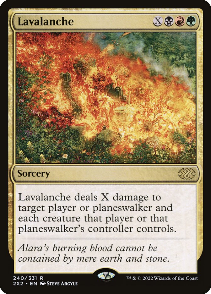 Lavalanche / Lavalanche - Magic: The Gathering - MoxLand