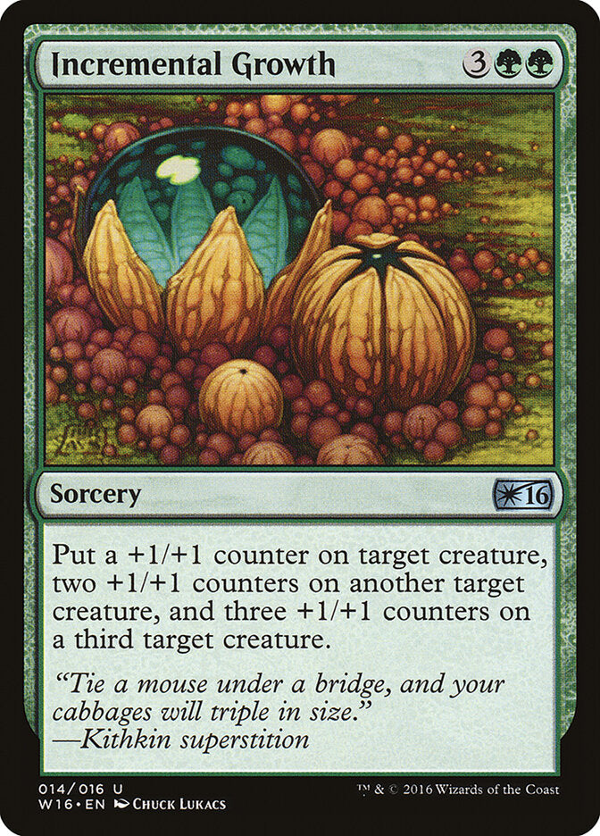 Crescimento Incremental / Incremental Growth - Magic: The Gathering - MoxLand
