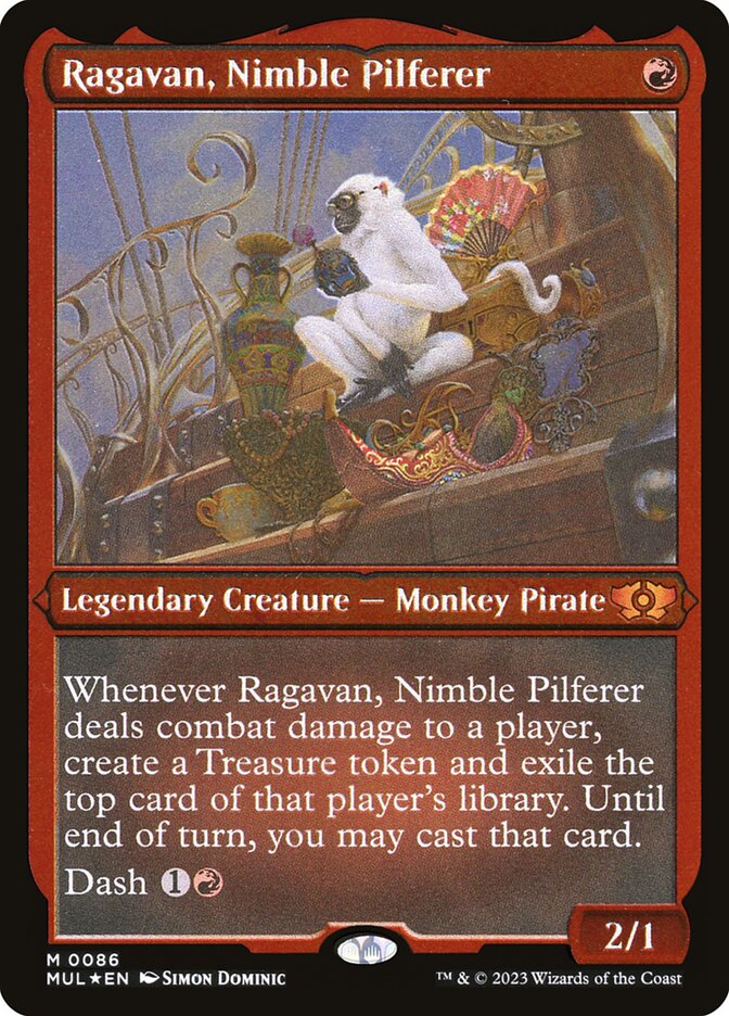 Ragavan, Afanador Ágil / Ragavan, Nimble Pilferer - Magic: The Gathering - MoxLand