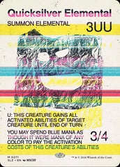 Elemental de Mercúrio / Quicksilver Elemental - Magic: The Gathering - MoxLand